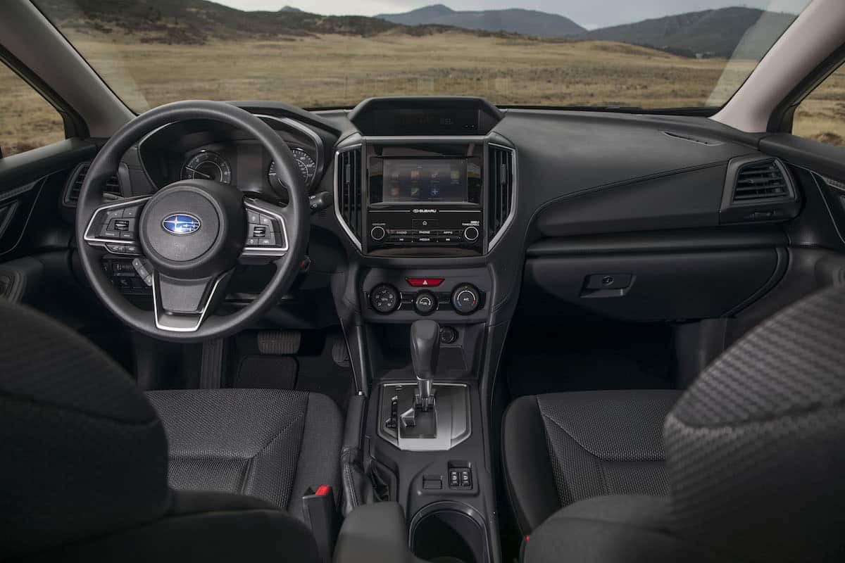 2017 Subaru Impreza interior front cabin