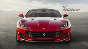 2018 Ferrari Portofino front grill
