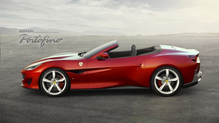 2018 Ferrari Portofino sideview