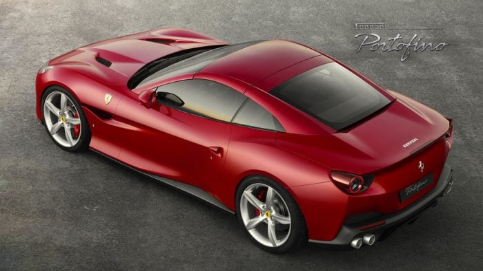 2018 Ferrari Portofino top rear