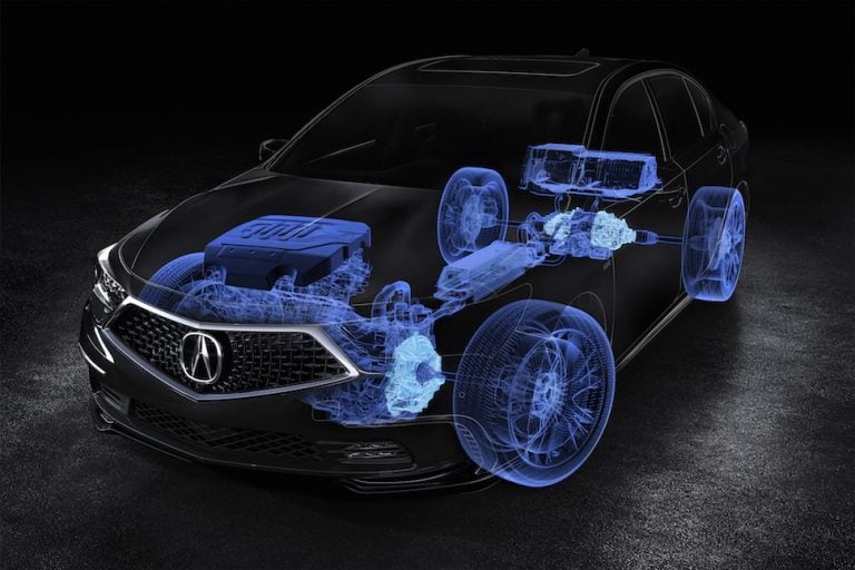 2018 Acura RLX engine