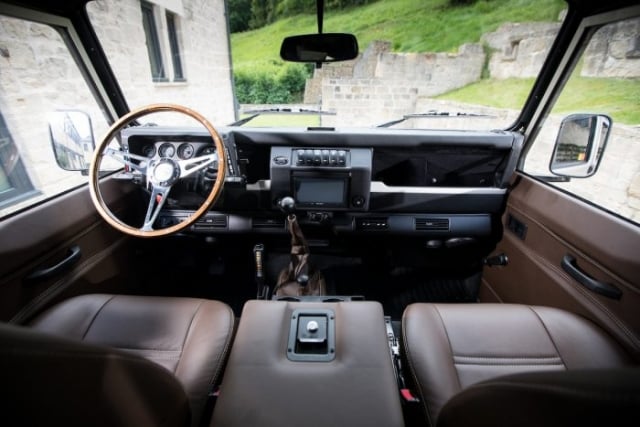 1991 SHACKLETON Defender D110 Adventure Edition by Arkonik interior