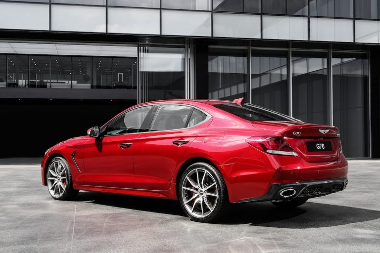 2018 Genesis G70 Sedan rear