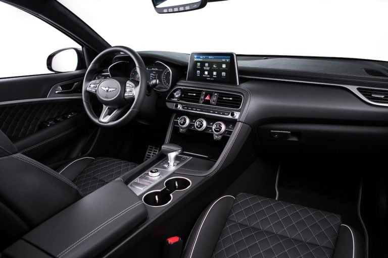 2018 genesis g70 sedan interior