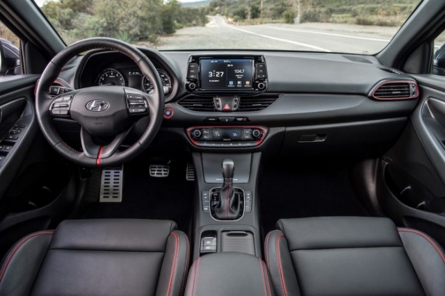 2018 Elantra GT Sport interior