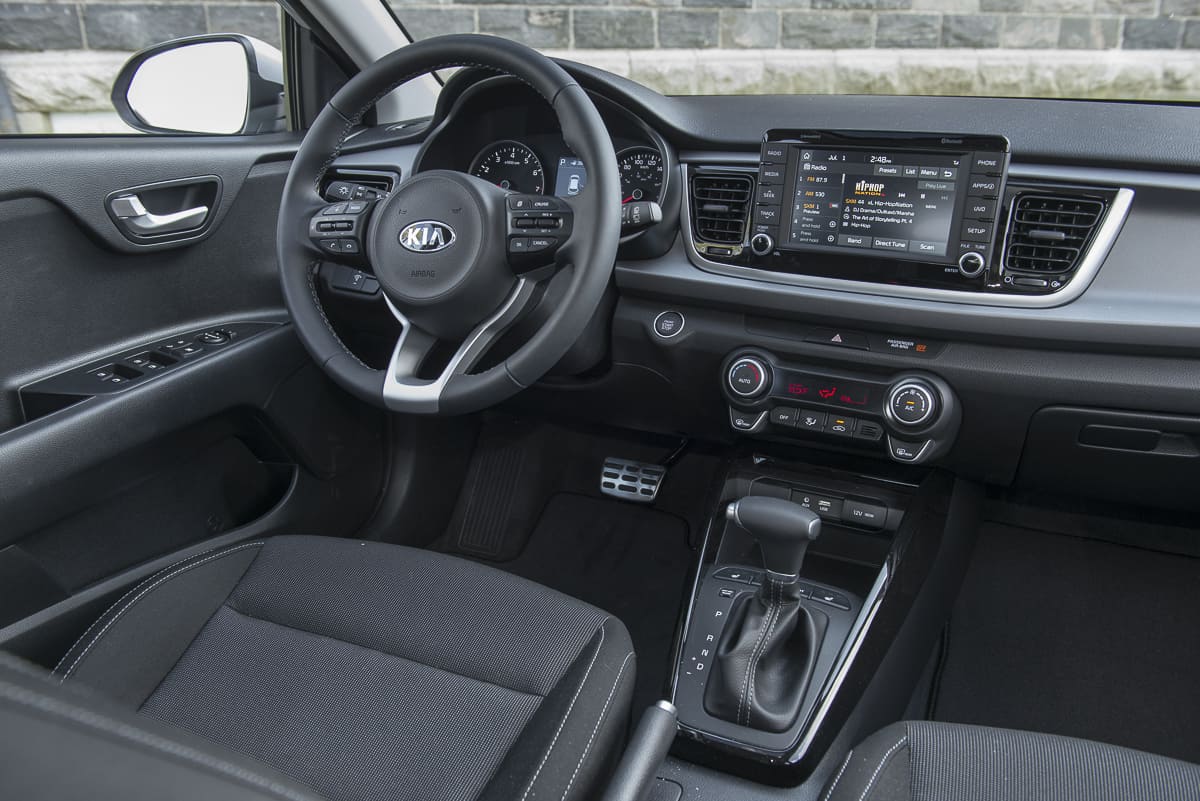 2018 Kia Rio Hatchback interior front cabin