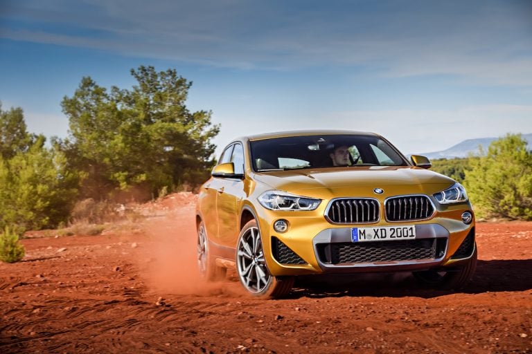 2018 bmw x2 crossover front motion