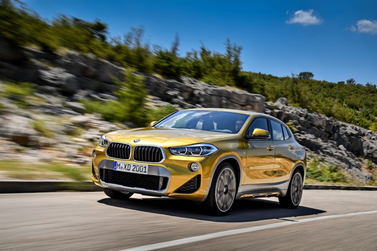 2018 bmw x2 crossover front rolling 2