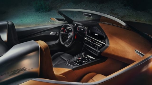 2019 BMW Z4 concept cockpit