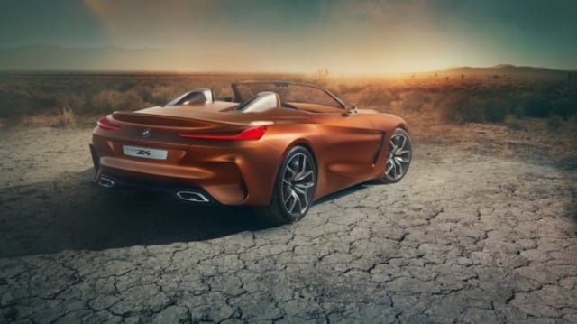 2019 BMW Z4 concept rear