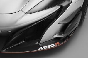 McLaren MSO R Coupé and MSO R Spider headlight and canards