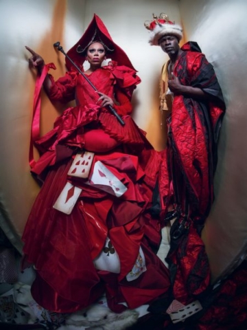 2018 pirelli calendar tim walker-RUPAUL_AND_DIJMON