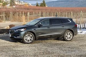 2018 Buick Enclave First Drive Review front view side angle
