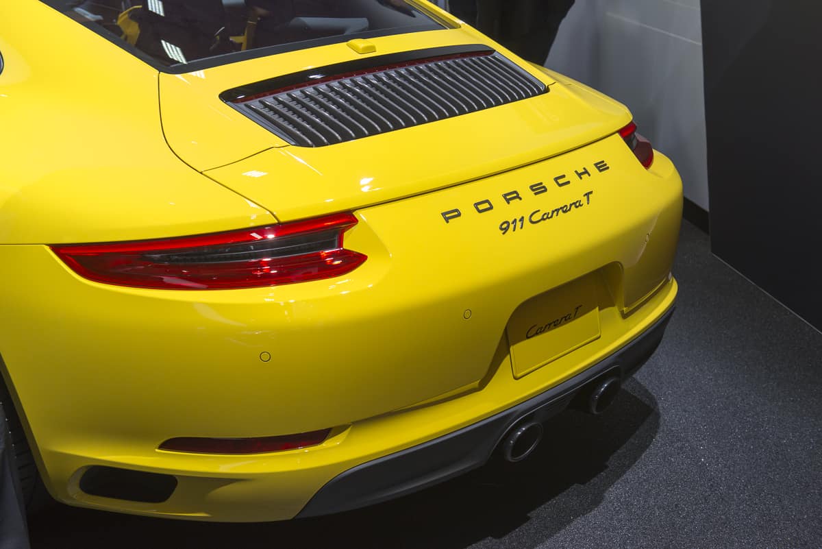 2018 porsche 911 carrera t la auto show 