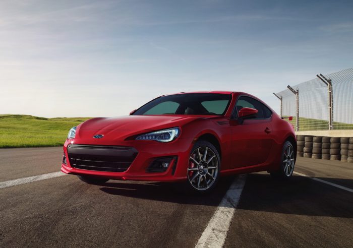 2018 subaru brz release date front red