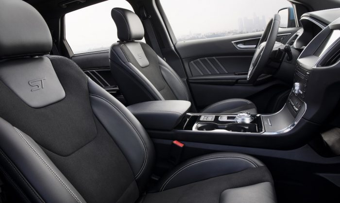 2019 Ford Edge ST interior front seats