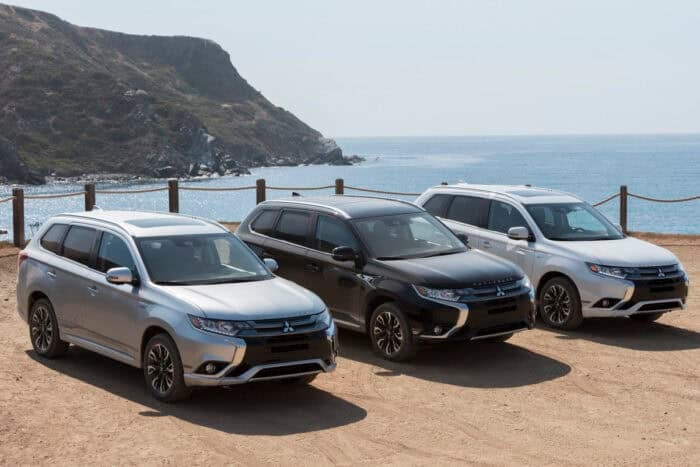 2018 Mitsubishi Outlander PHEV lineup
