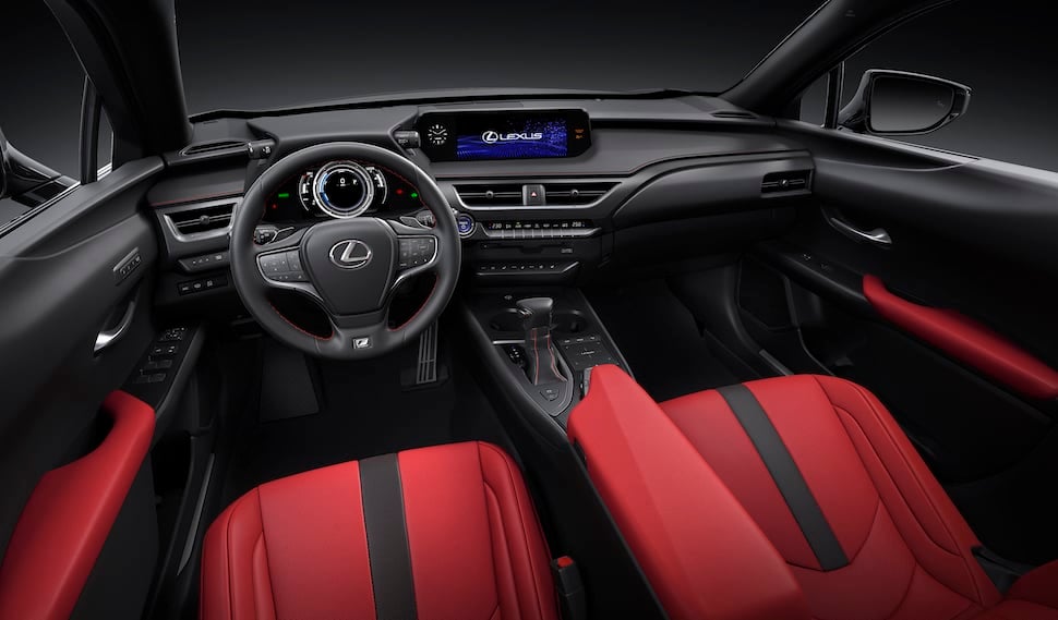 2019 lexus ux crossover interior front