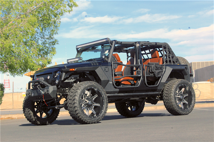 2018 Jeep Wrangler Terminator Custom front view