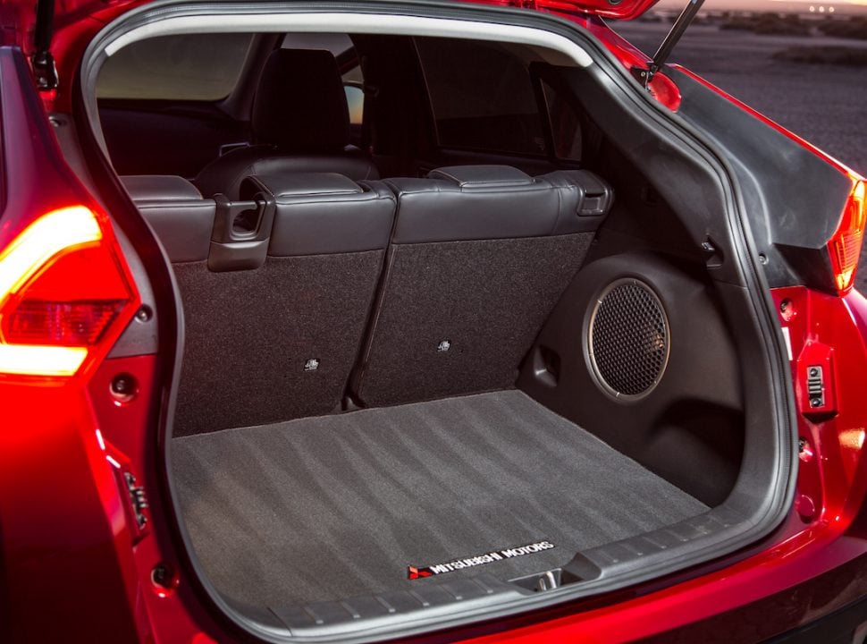 2018 mitsubishi eclipse cross rear cargo