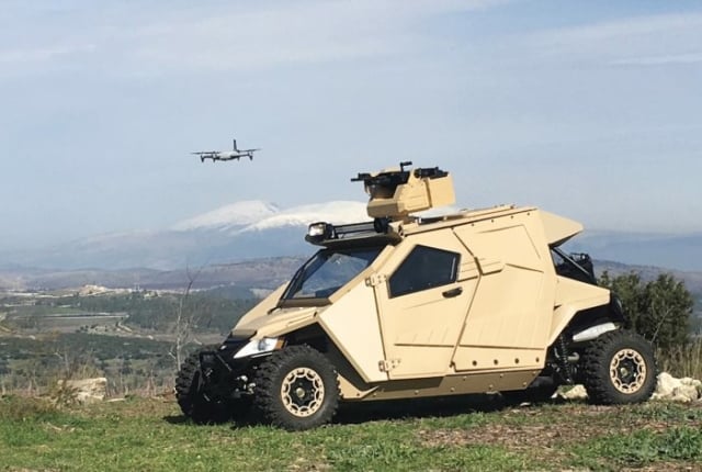 Plasan Yagu armoured vehicle