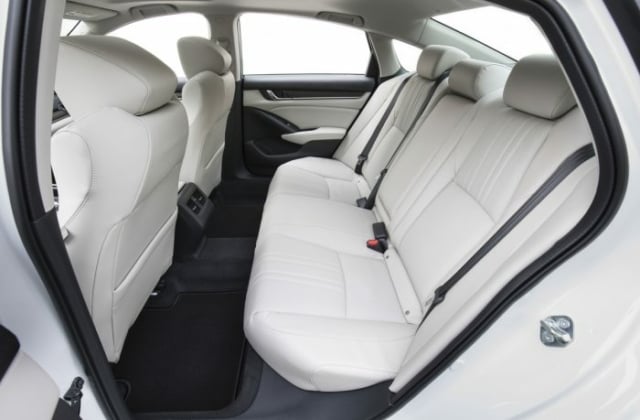 2018 Honda Accord Touring rear seats