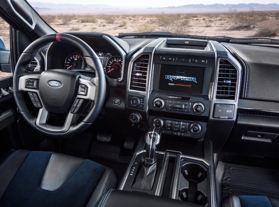 2019 Ford F-150 Raptor interior