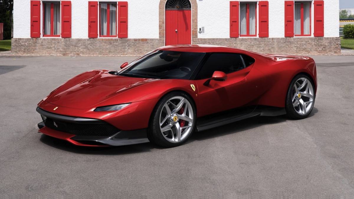 Ferrari SP38 front red