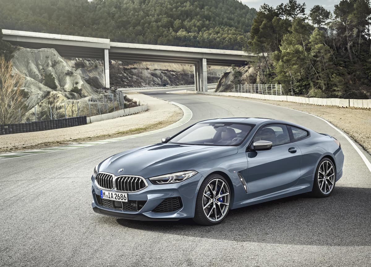 2019 BMW 8 Series Coupe front