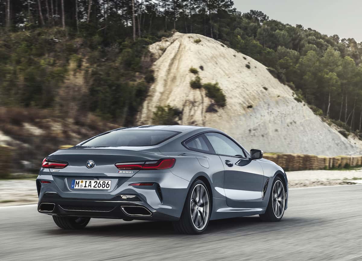 2019 BMW 8 Series Coupe rear