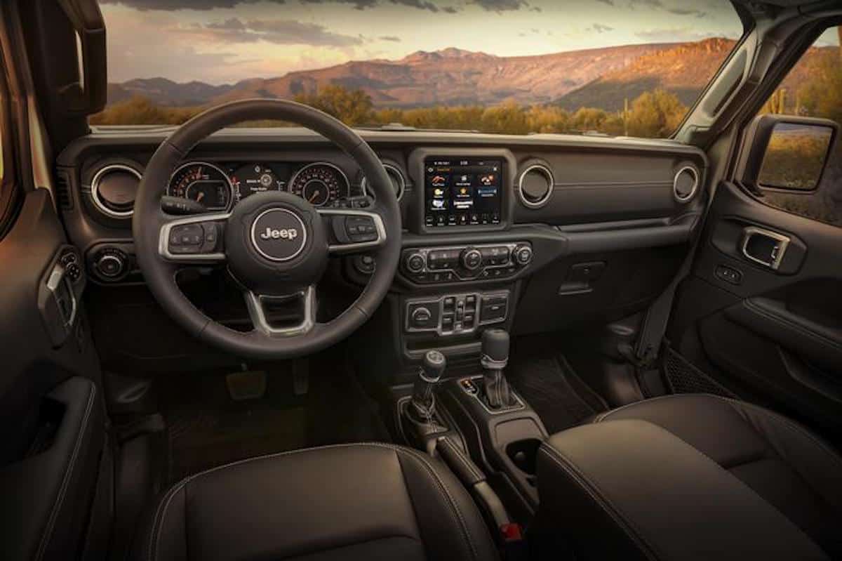 2018 Wrangler Moab Edition interior