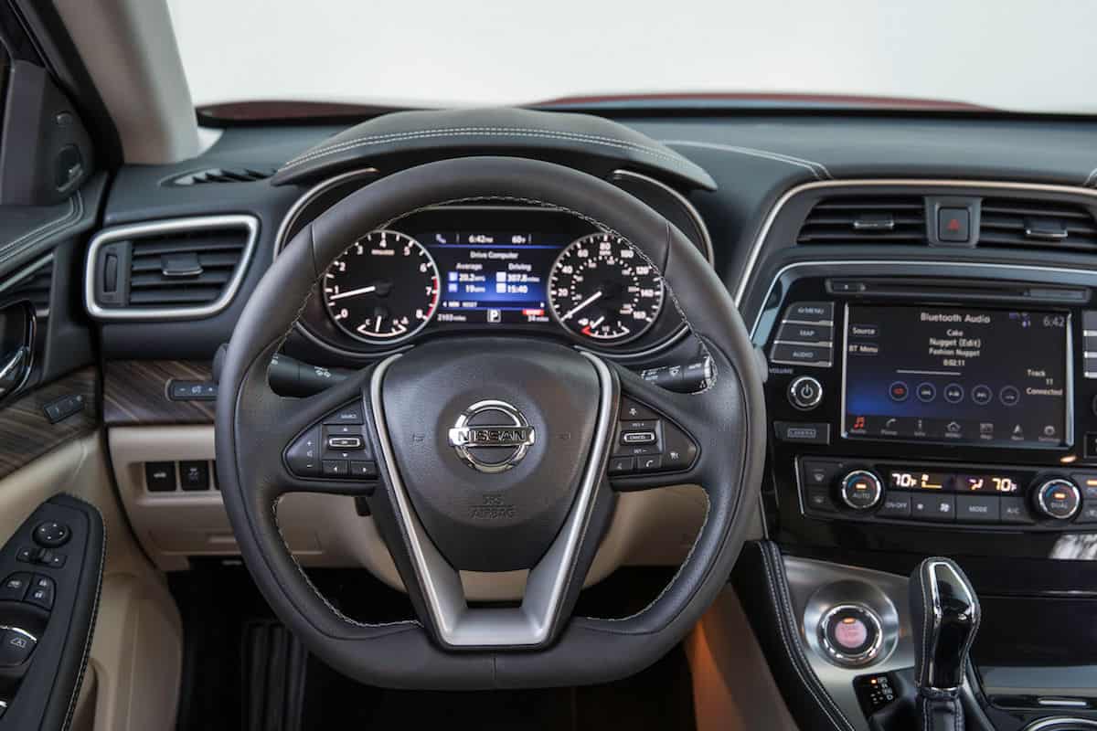 2018 Nissan Maxima cockpit interior