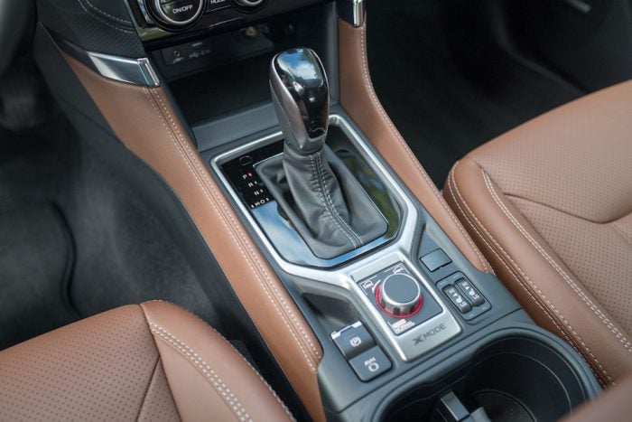 2019 Subaru Forester shifter interior