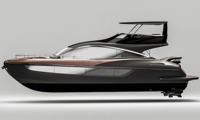 Lexus LY 650 luxury yacht sideview