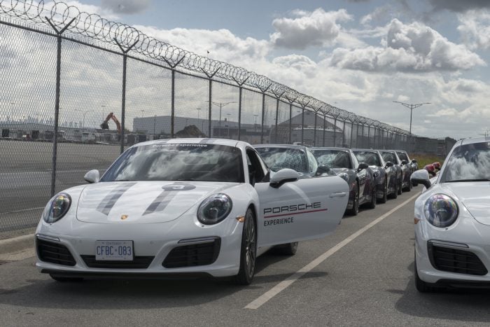 Porsche Travel Experience British Columbia Canada 911 cars ready for the trip