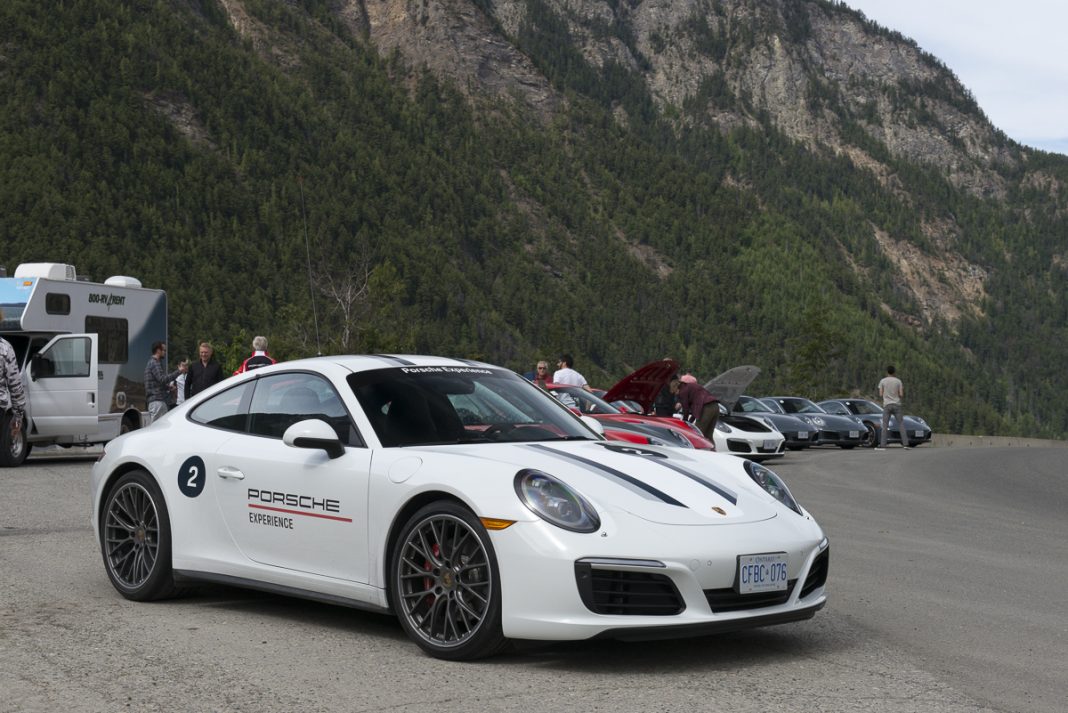 Porsche Travel Experience British Columbia Canada 911 Carrera in white