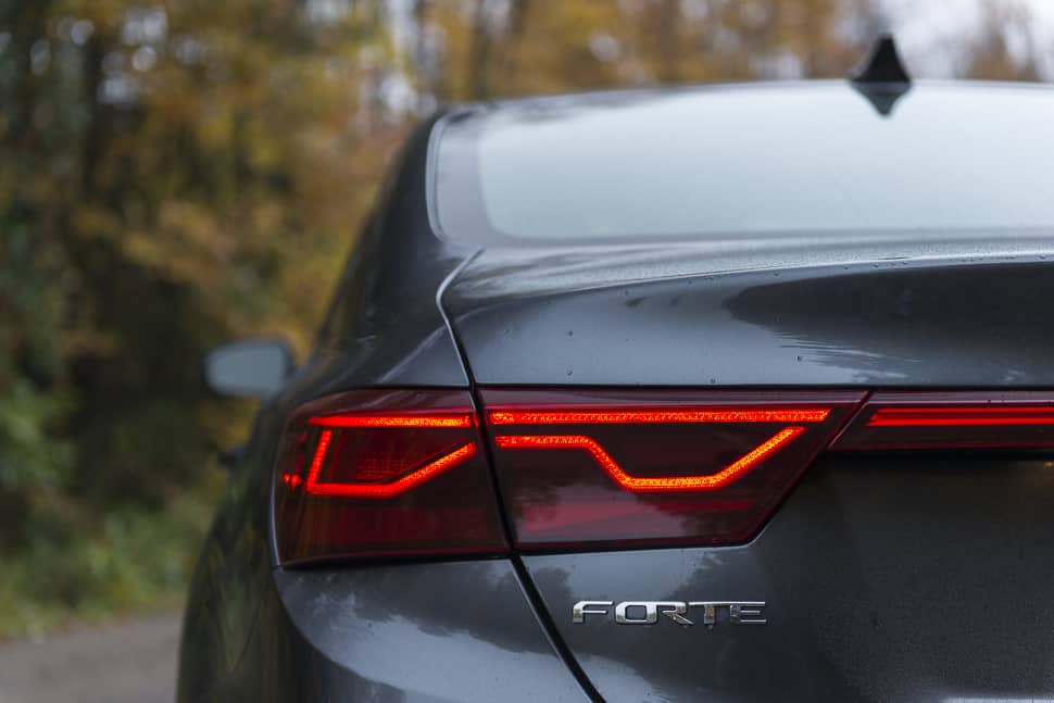 2019 Kia Forte rear taillight