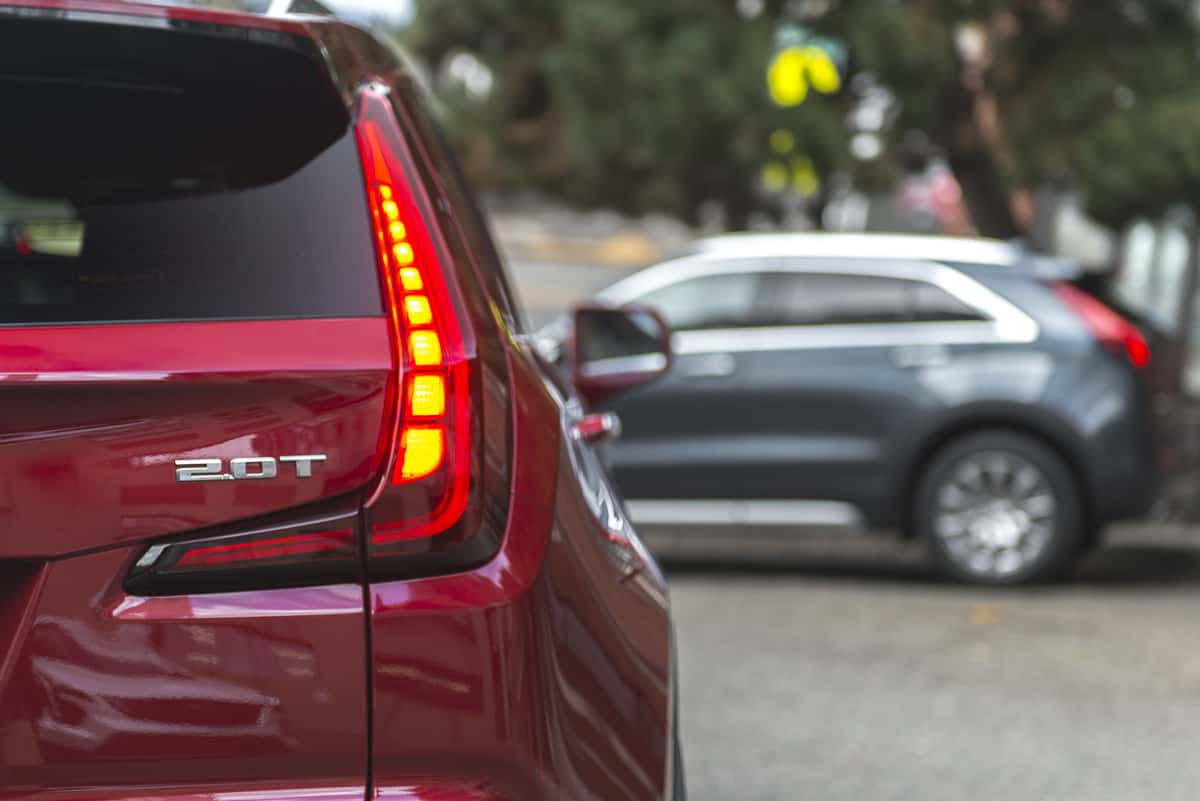 2019 Cadillac XT4 rear taillight