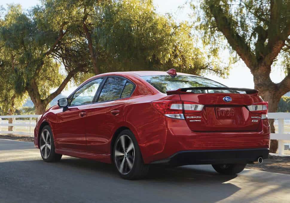 2019 Subaru Impreza rear