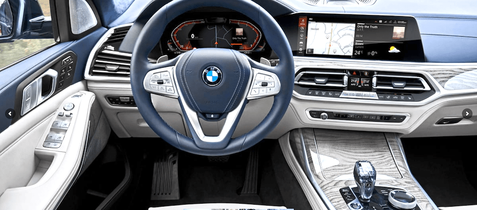 2019 bmw x7 interior