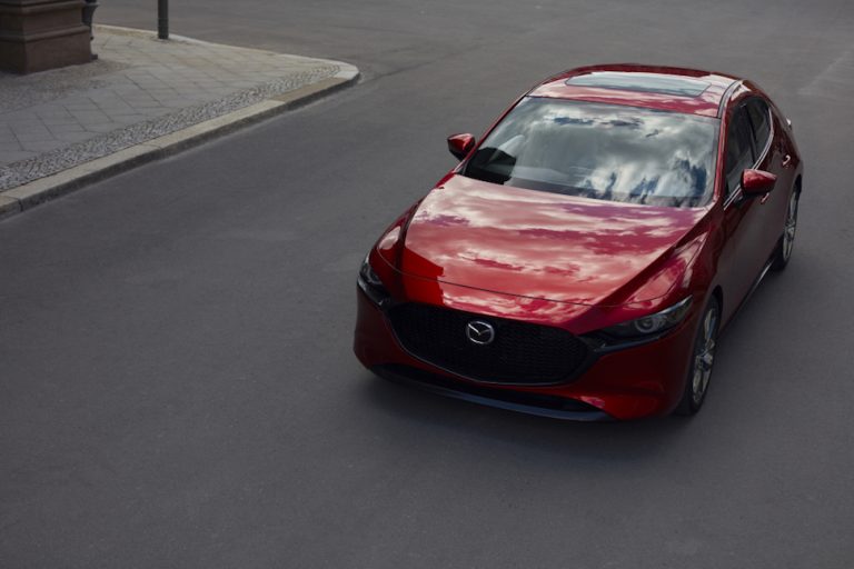 2019 mazda3 sedan front