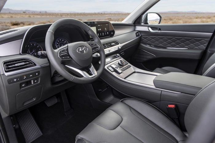Hyundai’s 2020 Palisade SUV interior