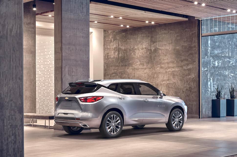 2019 Chevrolet Blazer rear view