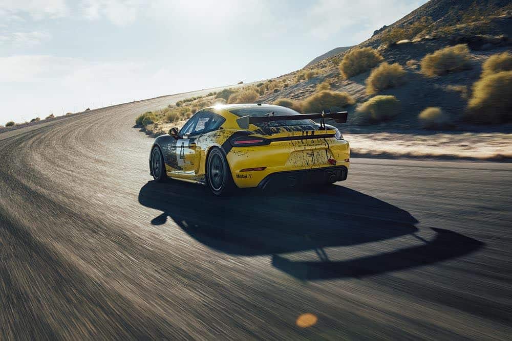 2019 Porsche 718 Cayman GT4 Clubsport rear