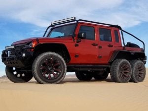 Hellcat powered 6x6 Jeep Wrangler Rubicon 1