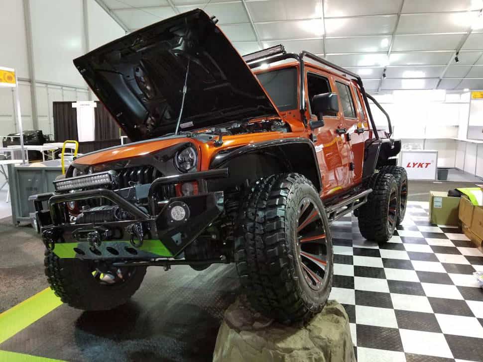 Hellcat powered 6×6 Jeep Wrangler Rubicon 6