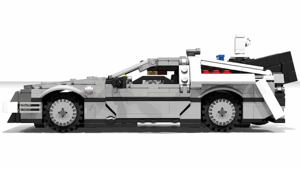 LEGO DeLorean Time Machine