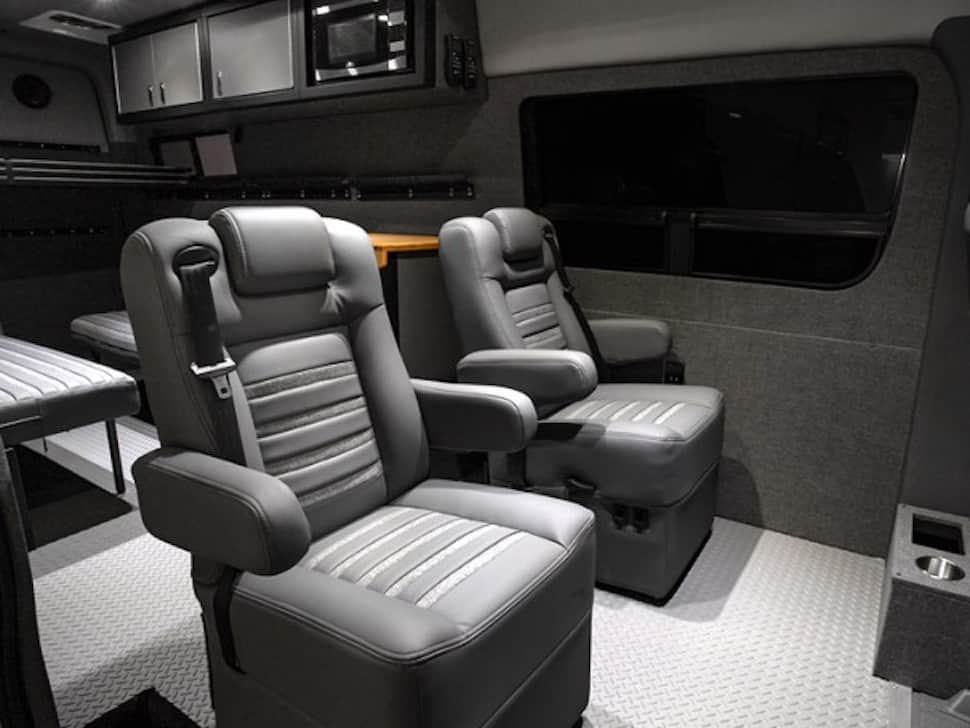 Lexani EXTV Kalahari 4×4 Sprinter Camper seats