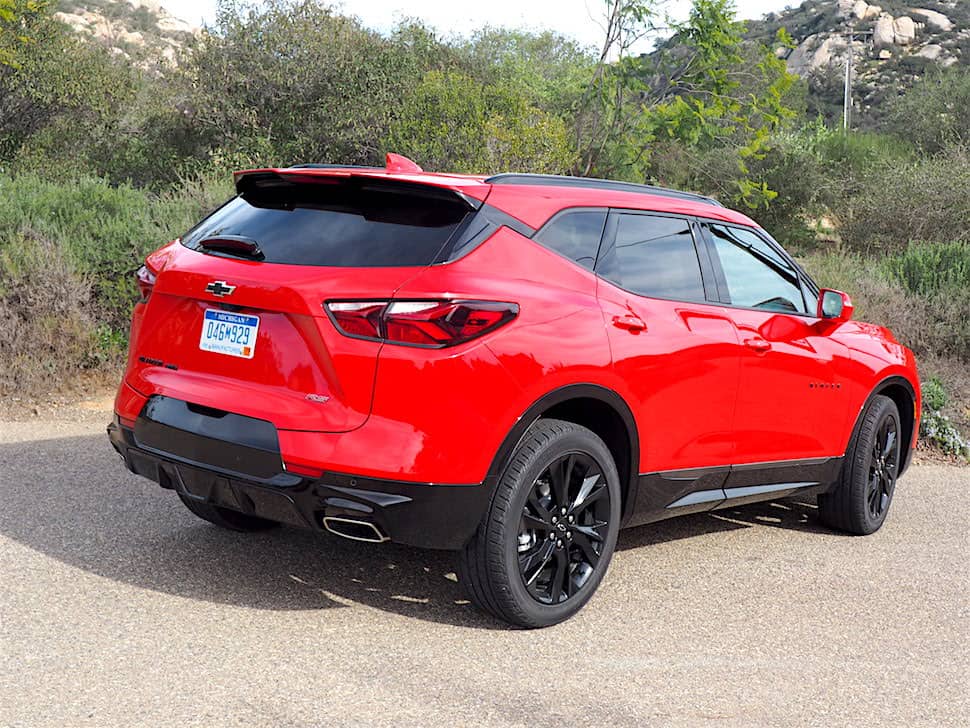 2019 Chevrolet Blazer RS rear