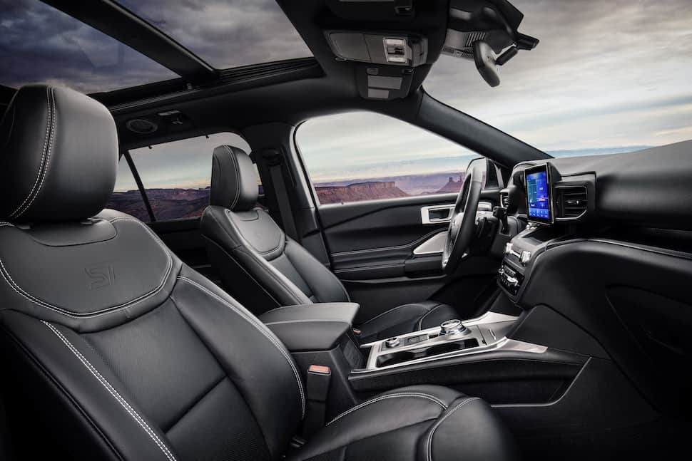 All-new Explorer ST interior